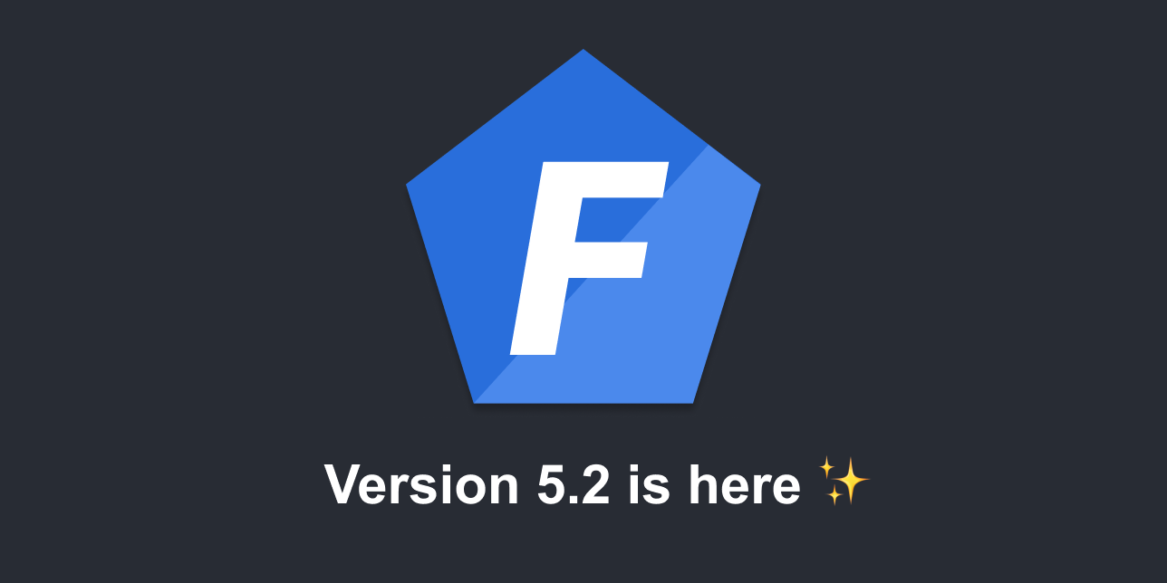 Version 5.2 release notes | FoalTS